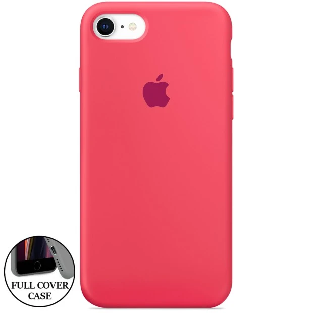 Силикон Original Round Case Apple iPhone 7 / 8 Paprika
