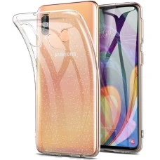 Силикон Molan Shining Samsung Galaxy A20 / A30 (2019) (Прозрачный)