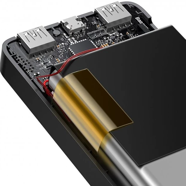 PowerBank Baseus Bipowe Digital Display 20000mAh 15W (PPDML-J01) (Black)