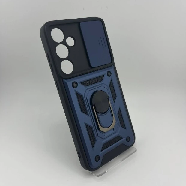 Чохол-броня Ring Serge Armor для Samsung Galaxy A55 (ShutCam) (Синій)