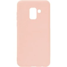 Силикон iNavi Color Samsung Galaxy A8 Plus (2018) A730 (розовый)