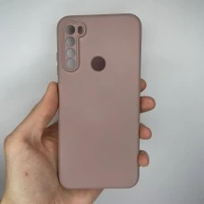 Силикон Original 360 ShutCam Case Xiaomi Redmi Note 8T (Тёмная пудра)