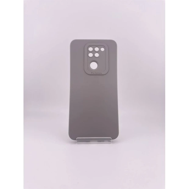 Силікон Original Xiaomi Redmi Note 9 / Redmi 10X (ShutCam) (Сірий)
