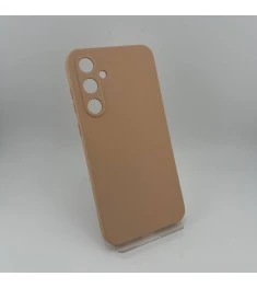 Силіконовий чохол Original Samsung Galaxy A55 (ShutCam) (Персиковий)