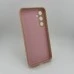 Силіконовий чохол Original Samsung Galaxy A55 (ShutCam) (Персиковий)
