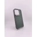 Чехол Kajsa Snake Pattern iPhone 15 Pro (Olive) Чехол Kajsa Snake Pattern iPhone 15 Pro (Olive)