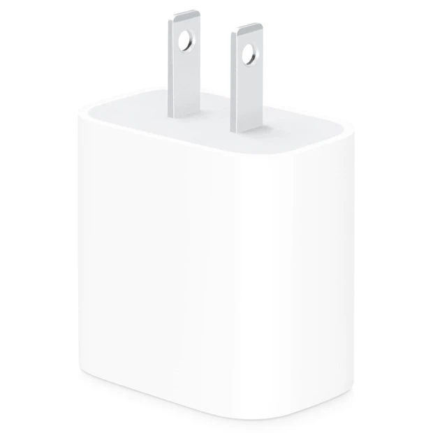 СЗУ-адаптер Apple USB-C 20W Power Adapter (MHJE3) (US Type A + керамический переходник) (Original)