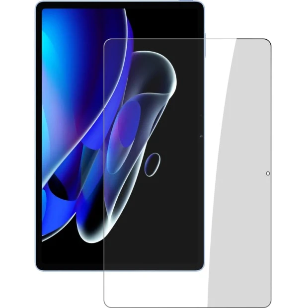 Realme Pad X має скло з захистом від подряпин як стандартне, але для додаткового захисту можна знайти і замовити захисне скло або плівку в будь-якому