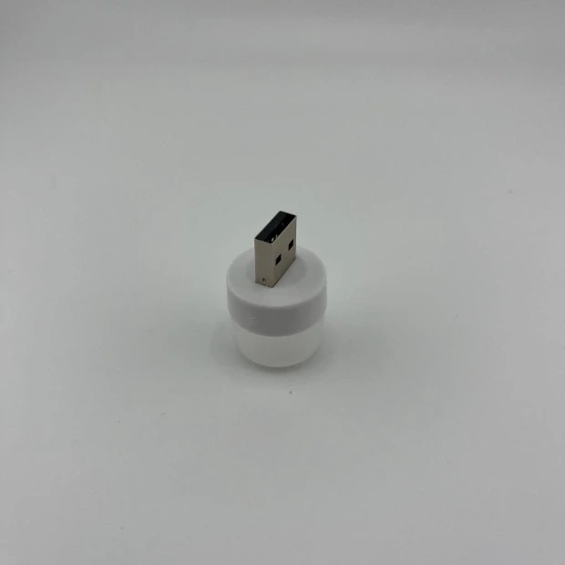 USB лампа-ліхтарик нічник 1W USB LED Light (тепле світло) (білий)