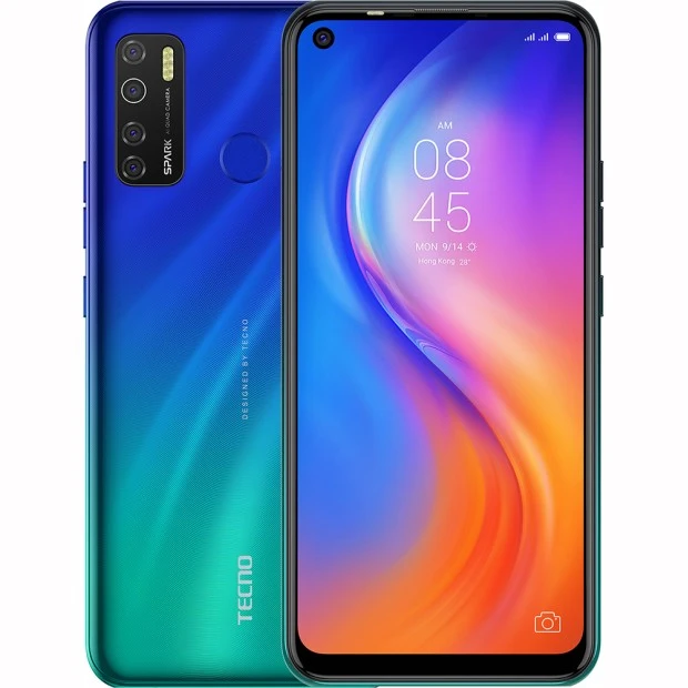 Мобильный телефон Tecno Spark 5 Pro (KD7) 4/128GB (Seabed Blue)