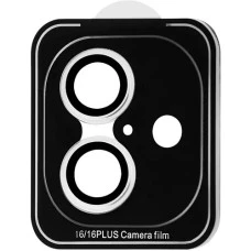Защитное стекло на камеру iLera FocusPro Lens Apple iPhone 16 / 16 Plus (White) iLFPW16