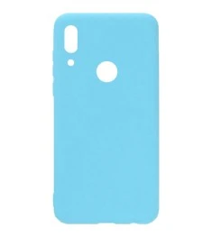 Силикон Multicolor Huawei Honor Play (голубой)