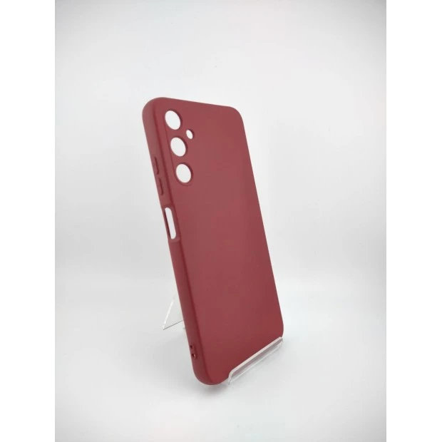 Силікон оригінальний Samsung Galaxy A05s (ShutCam) (Бордовоий)