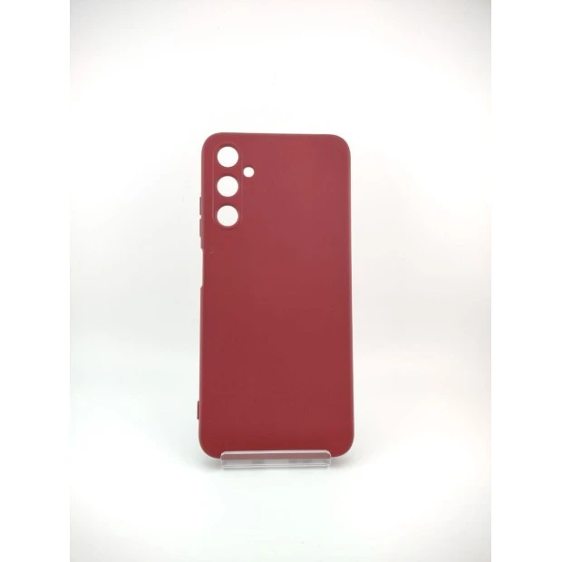 Силікон оригінальний Samsung Galaxy A05s (ShutCam) (Бордовоий)