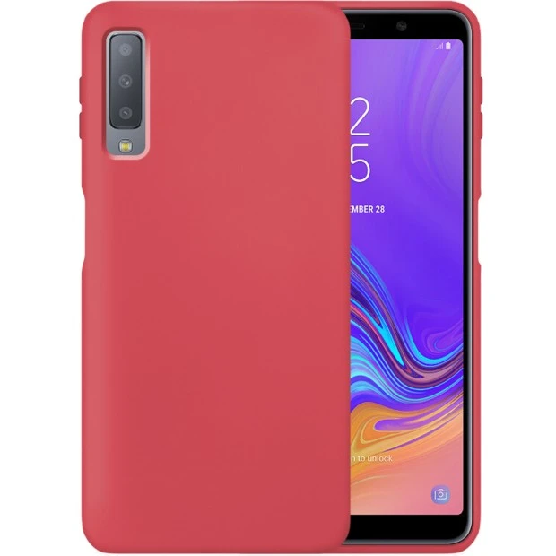 Силикон Original 360 Case Samsung Galaxy A7 A750 (Клубничный)