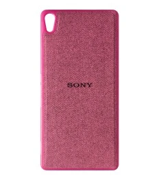 Силикон Textile Sony Xperia XA Ultra F3212 (Розовый)