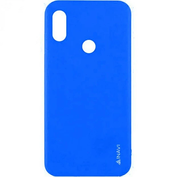 Силиконовый чехол iNavi Color Xiaomi Redmi Note 7 (тёмно-синий)
