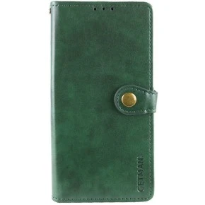 Чехол-книжка Leather Book Gallant Xiaomi Redmi Note 14 4G (Зелёный)