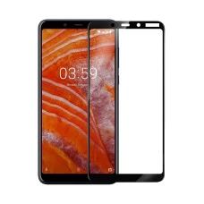 Стекло 5D Nokia 3.1 Plus Black