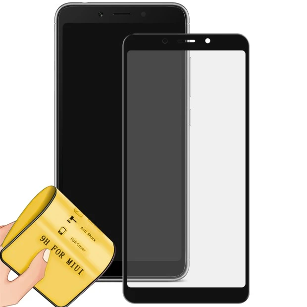 Защитное стекло 5D Matte Ceramic для Xiaomi Redmi 6 / 6A Black