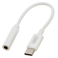 Переходник XO NB R161 Type-C to 3.5mm Audio Adapter (Белый)