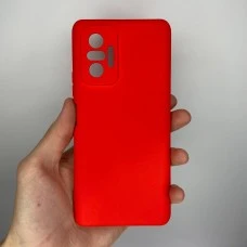 Силикон Original 360 ShutCam Case Xiaomi Redmi Note 10 Pro (Красный)