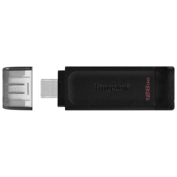 USB 3.2 флеш-накопичувач Kingston DT70 128Гб (Type-C)