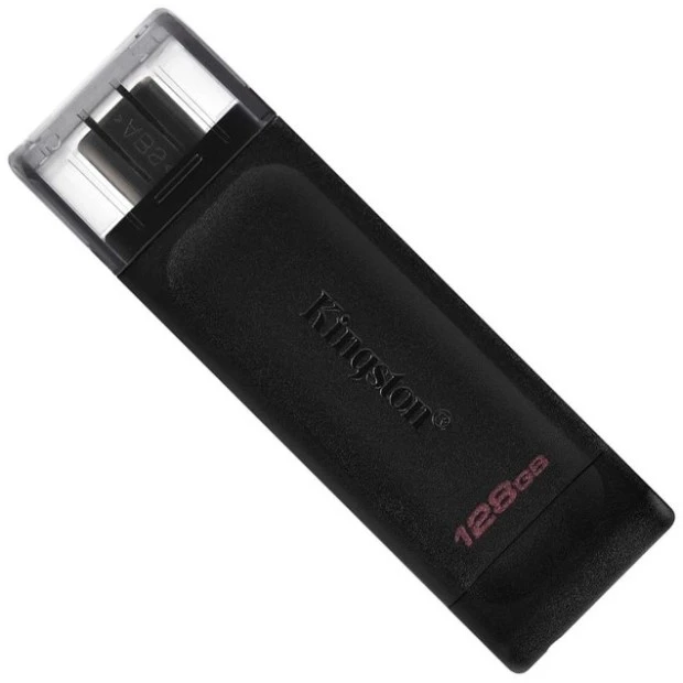 USB 3.2 флеш-накопичувач Kingston DT70 128Гб (Type-C)