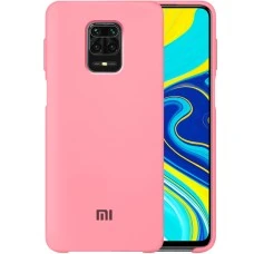 Силікон Original Case Logo Xiaomi Redmi Note 9S / Note 9 Pro (Рожевий)