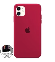 Силикон Original Round Case Apple iPhone 11 (04) Rose Red