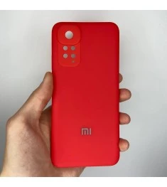 Силикон Premium Original 360 ShutCam Case Xiaomi Redmi Note 11 / Note 11S (Красн..