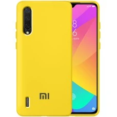 Силикон Original 360 Case Logo Xiaomi Mi9 Lite / Mi CC9 (Жёлтый)
