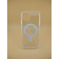 Чехол Clear Case with MagSafe Apple iPhone 11 Pro Max (Прозрачный)