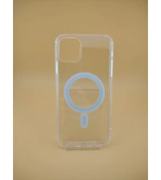 Чохол Clear Case with MagSafe Apple iPhone 11 Pro Max (Прозорий)