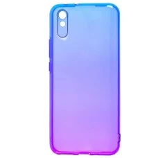 Силикон Gradient Design Xiaomi Redmi 9A (Сине-фиолетовый)