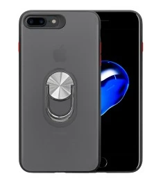Накладка Totu Ring Magnetic Case Apple iPhone 7 Plus / 8 Plus (Чёрный)