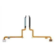 Шлейф для Xiaomi Redmi 13С с синим сканером отпечатка пальцев