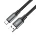 USB-кабель Borofone BX82 (Type-C) (Чорний) USB-кабель Borofone BX82 (Type-C) (Чорний)