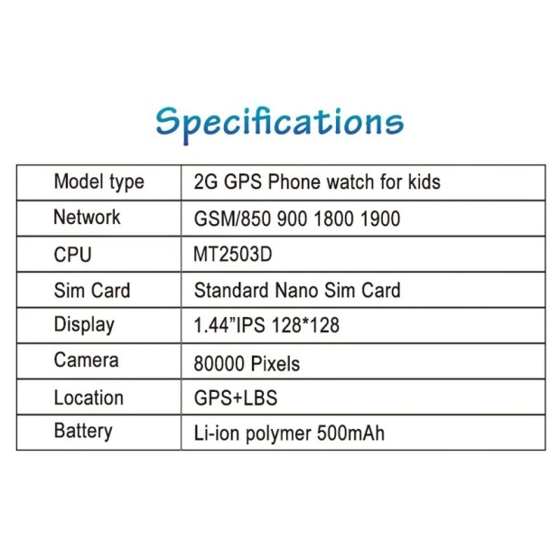 Детские смарт-часы Smart Baby Watch Q27 (Black-Blue)