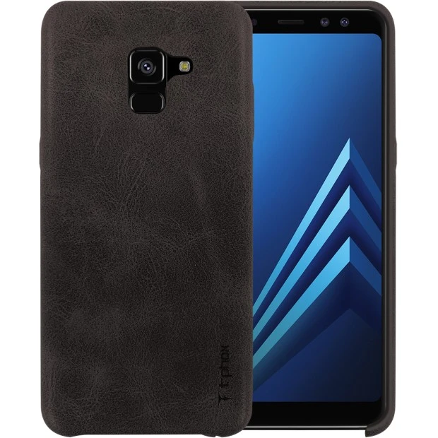 Силикон T-Phox Vintage Samsung Galaxy A8 (2018) A530 (Коричневый)
