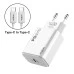 СЗУ-адаптер Moxom HC-25 PD 3.0 QC 3.0 + Type-C-кабель (Белый) СЗУ-адаптер Moxom HC-25 PD 3.0 QC 3.0 + Type-C-кабель (Белый)