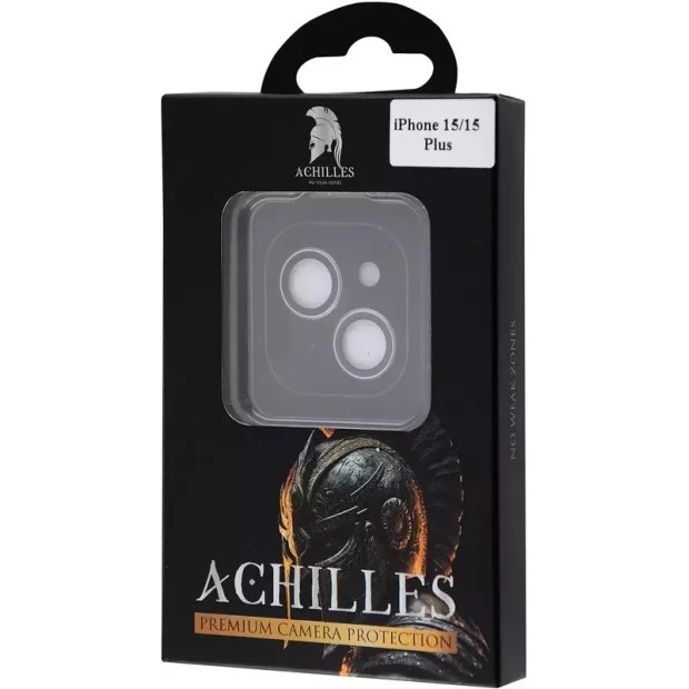 Защитное стекло на камеру Achilles Apple Iphone 15 / 15 Plus (Black)