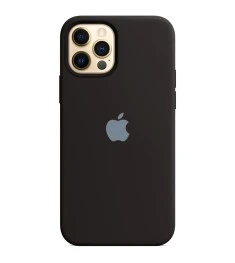 Чехол Silicone Case Apple iPhone 12 / 12 Pro (Black)