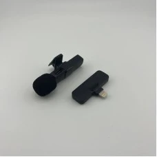 Бездротовий мікрофон для телефона iPhone (Lightning) 1в1 (Чорний)