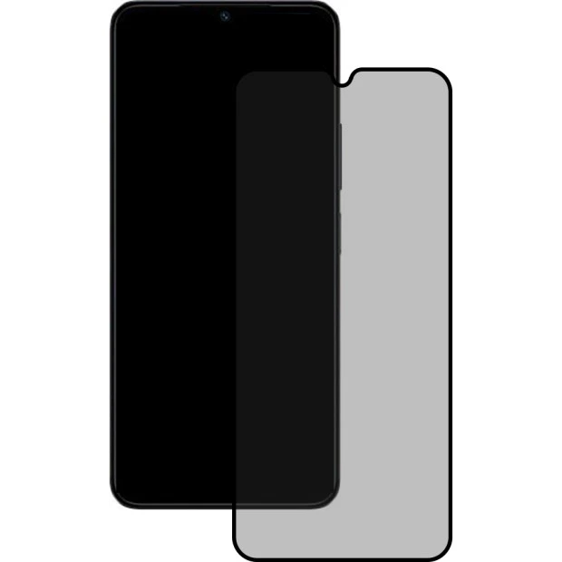 Матовое защитное стекло для Xiaomi Redmi A3 Black (без отпечатков) Black