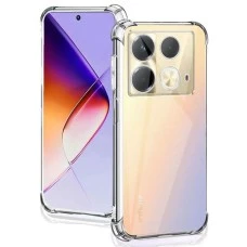 Силикон 6D Infinix Note 40 Pro 4G (ShutCam) (Прозрачный)