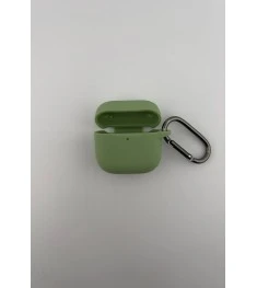 Чехол для наушников Full Silicone Case Apple AirPods 4 (79) Pistachio