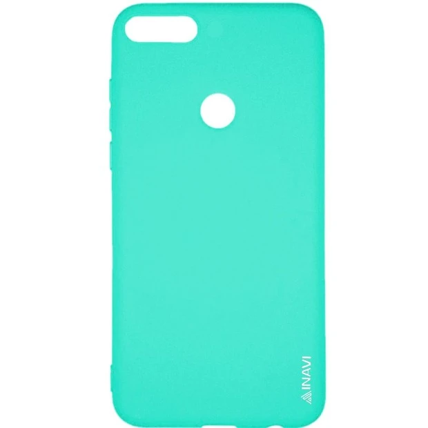 Силиконовый чехол iNavi Color Huawei Honor 7X (Бирюзовый)
