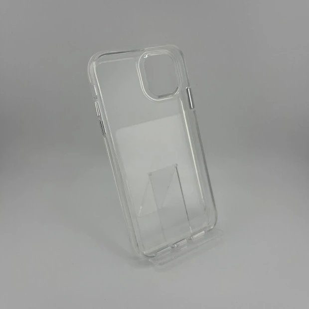 Силіконовий чохол Space Case 3D для Apple iPhone 11 (Прозорий)