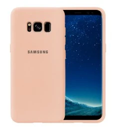 Силикон Original Case Samsung Galaxy S8 (Пудровый)